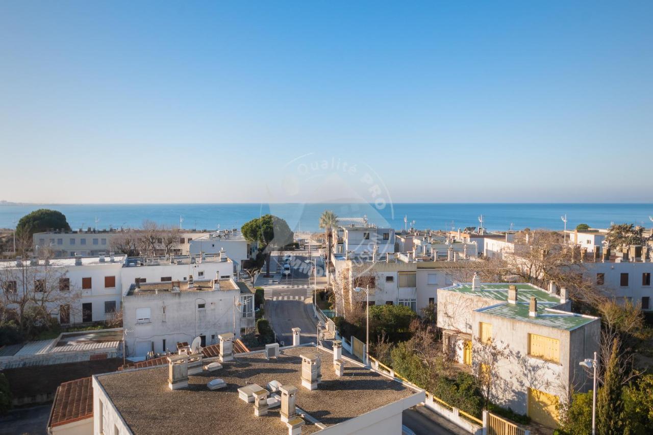 As16246 - Studio Au Boucanet Avec Magnifique Vue Mer Apartment Le Grau-du-Roi Exterior foto